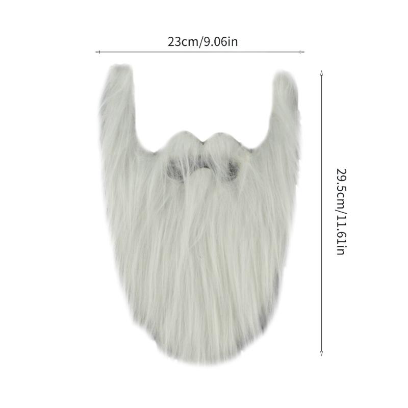Halloween Beard Facial Hair Disguise Accessories Fake Mustache Party Supplies