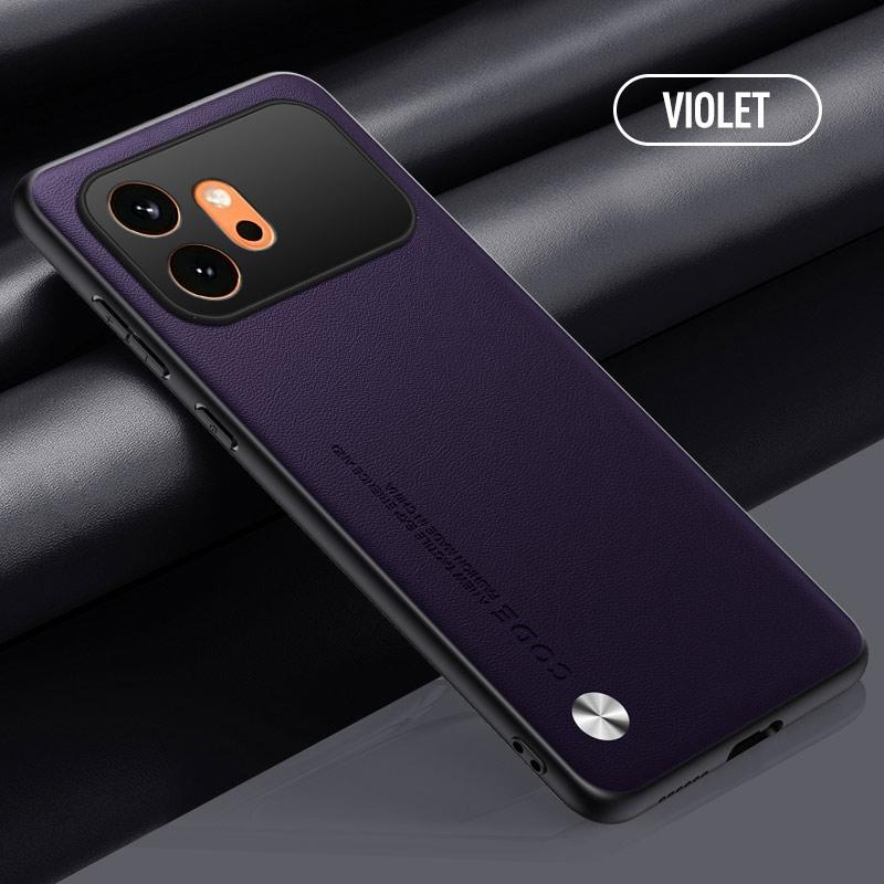 Plain PU Leather Matte Case For Honor 600 Pro Silicone Ultra Thin Soft Frame Shookproof Bumper Cover Shell For Honor 600Pro
