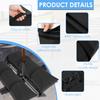 2Pcs Oxford Cloth Arched Sand Bags Weatherproof Fillable Outdoor Furniture Sandbags Tear Resistant Umbrella Base Weight Bags