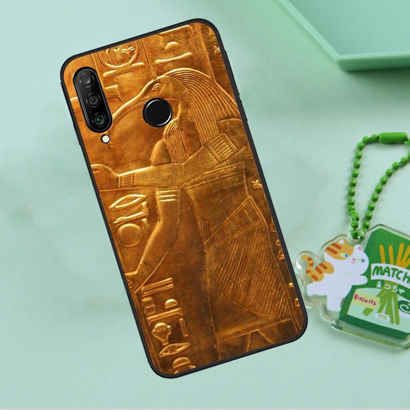 Egypt Pharaoh Mural For Huawei Nova 12s 12i 11i 7i 8i 9 10 SE Y91 Y90 Y60 Y70 Y72 Y61 P60 Pro P30 P40 Lite Case
