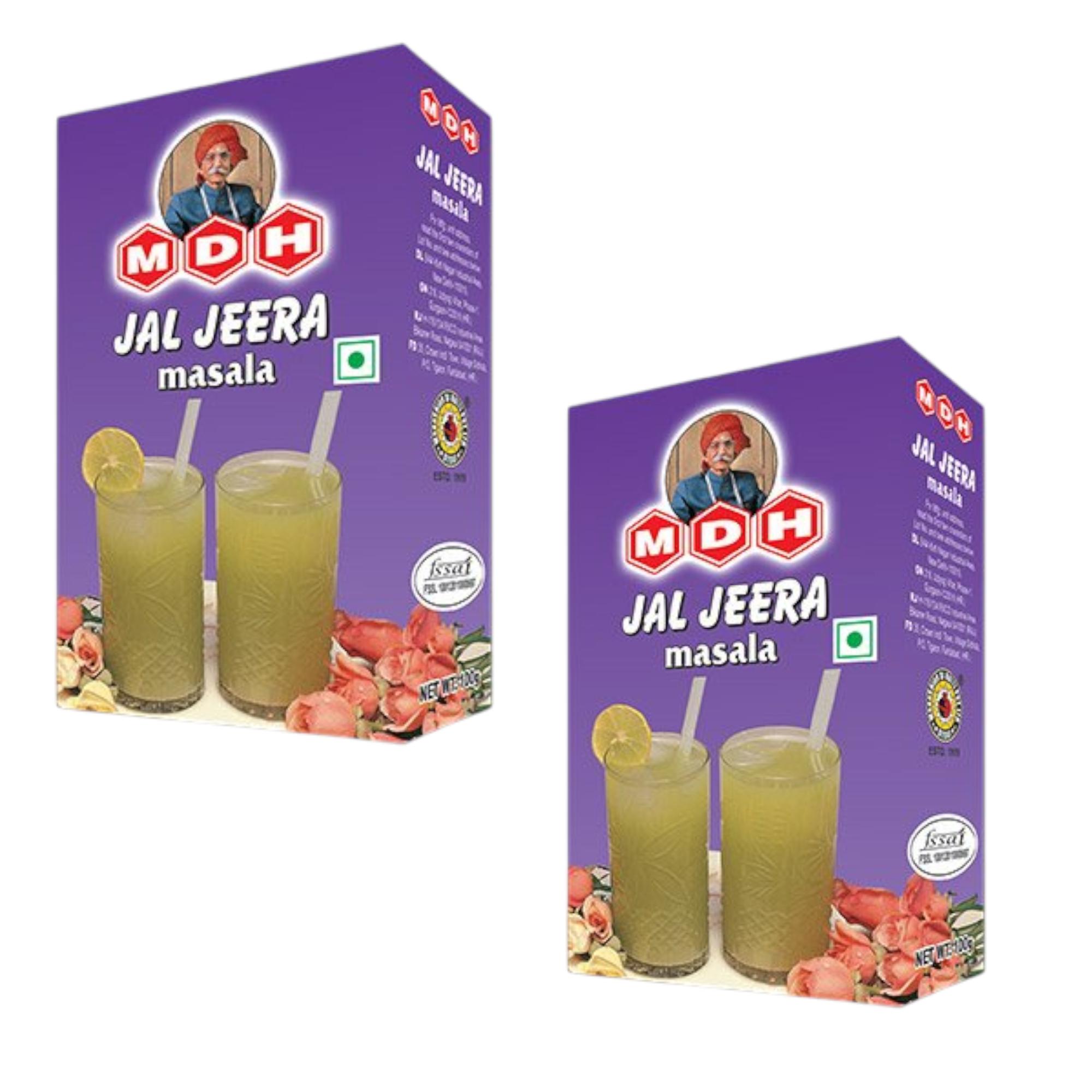 

MDH Jal Jeera Masala 100 g x Pack Of 2 Refreshing Tangy Spice Blend For Drinks Snacks And Everyday Cooking Flavor Boost