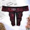 Lace See Through Panty Lingerie Sexy Women Hollow Out Erotic Transparent Crotchless Mini Culotte Underwear Exotic Clothing