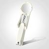 Stainless Steel Nail Clipper With Magnifying Glass Anti-Splash Heavy Duty Sharp Trimmer for Hard Thick Nails Elderly Home Use
