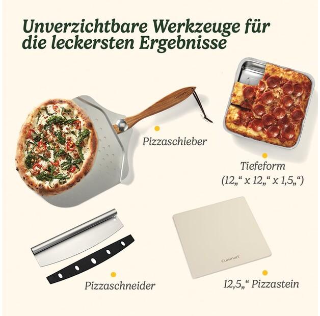 Электрогриль Cuisinart CPZ120E Indoor Pizzagrill