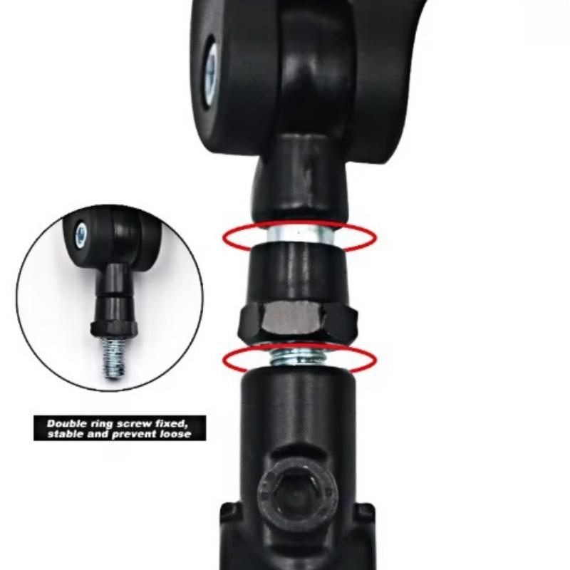 Bike Mirror 360 Degree Rotatable Cycling Rear View Mirrors Handlebar Rearview Mirror Safe Mirror