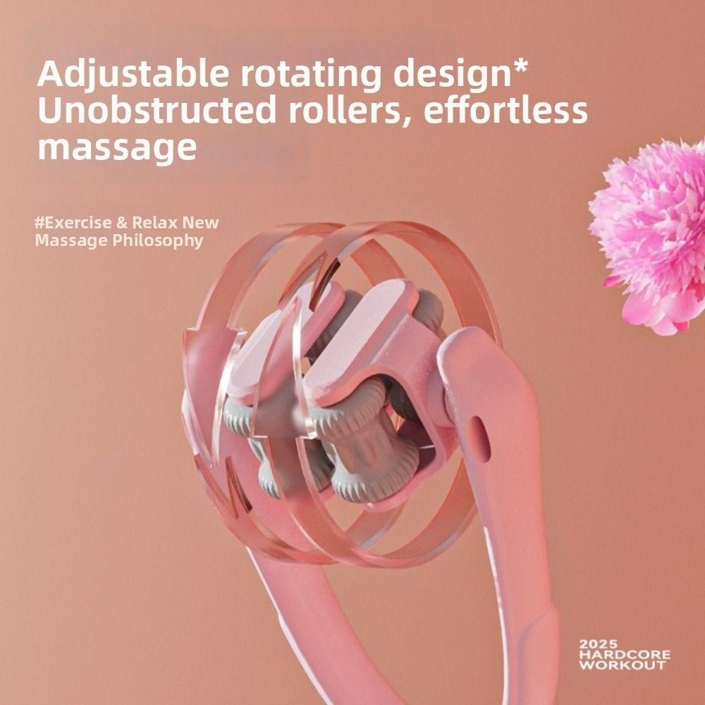 Dual Rollers Dual-Row Roller Rotatable Finger Massage Tool Creative Gift Finger Joints Massager