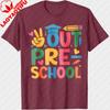 Peace Out Grad Shirt Graduation Gift Last Day of School End of School Senior 2026 Teacher Gift Clothes Fashion Tops
