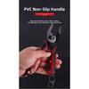 Multi Functional 8 Inch Pipe Wrench with Fish Mouth Grip Sliding Jaw Adjustment and Wire Cutter for Industrial and DIY Tasks