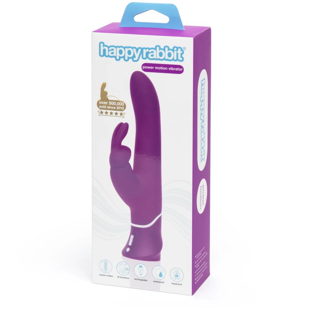 Happy Rabbit - Curve Power Motion Bunny Vibrator Purple