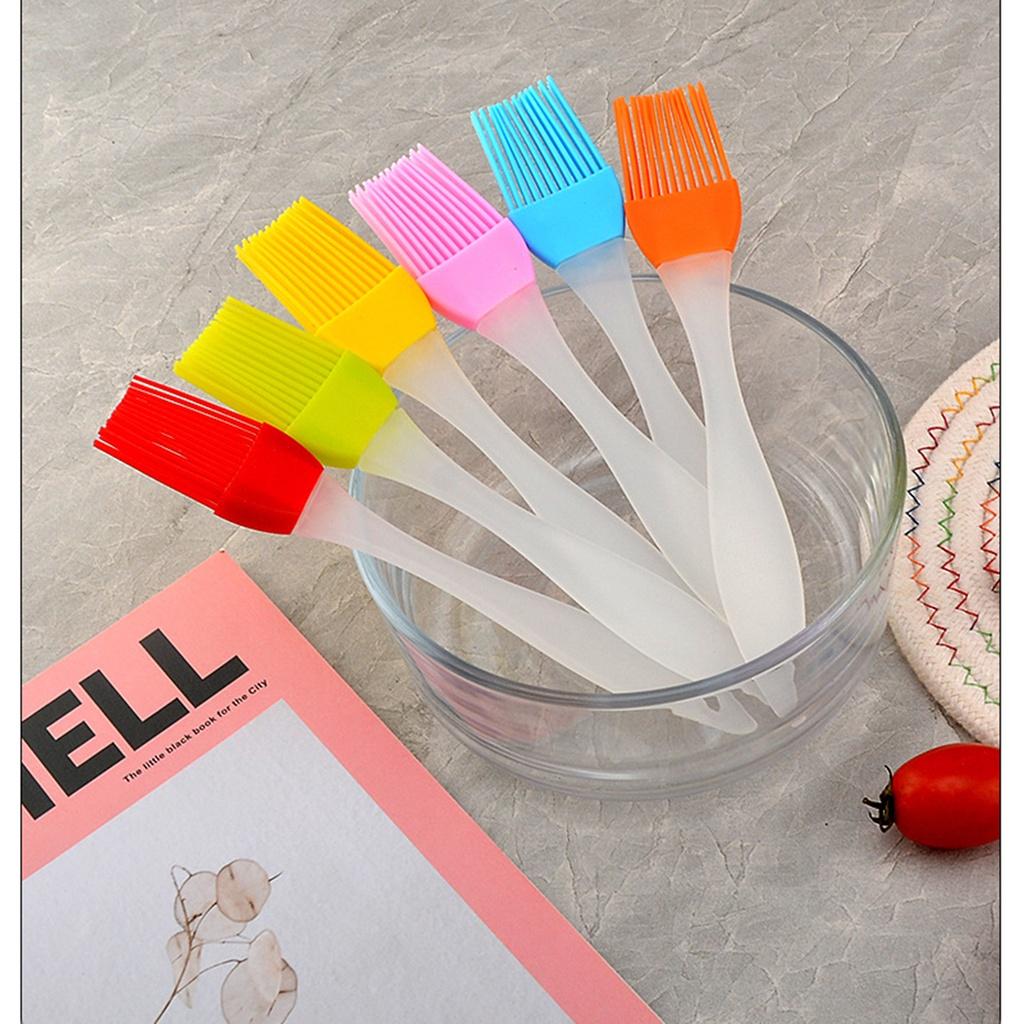 1 Pcs Food Silicone Brush Smear Brush Barbecue Baking Pan Bread Chef Pastry Oil Barbecue Pan Tool Household Kitchen Accessories