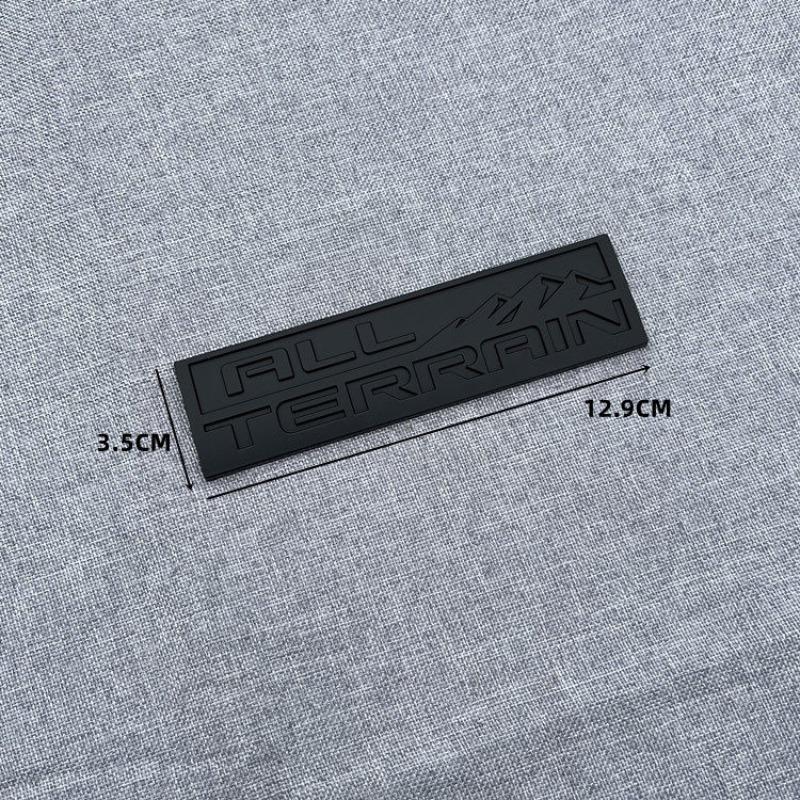 Suitable Pickup Truck ALL TERRAIN Logo, Car Modification Sticker, Off-road Pickup Metal Sticker