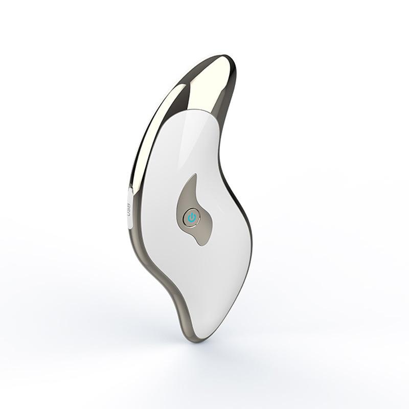 Electric Guasha Vibration Massager Facial Lifting Scraper Board Face Neck Scraping Tool Double Chin Removal Face V-Line Slimming