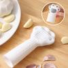 Cat Paw Garlic Peeler Silicone Roller Peeling Tool Quick Peeling Tube Garlic Skin Remover Dishwasher Safe Kitchen Gadget