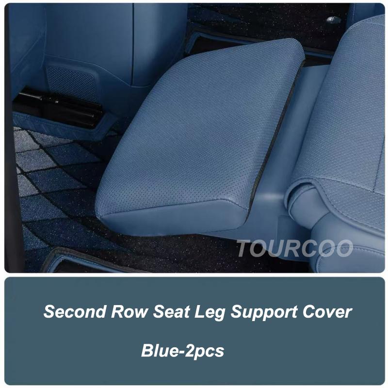 Middle‑Row Electric Leg Rest Cover For Lynk & Co 900 2025 2026 Second‑Seat Footrest Protective Pad Car Interior Accessories