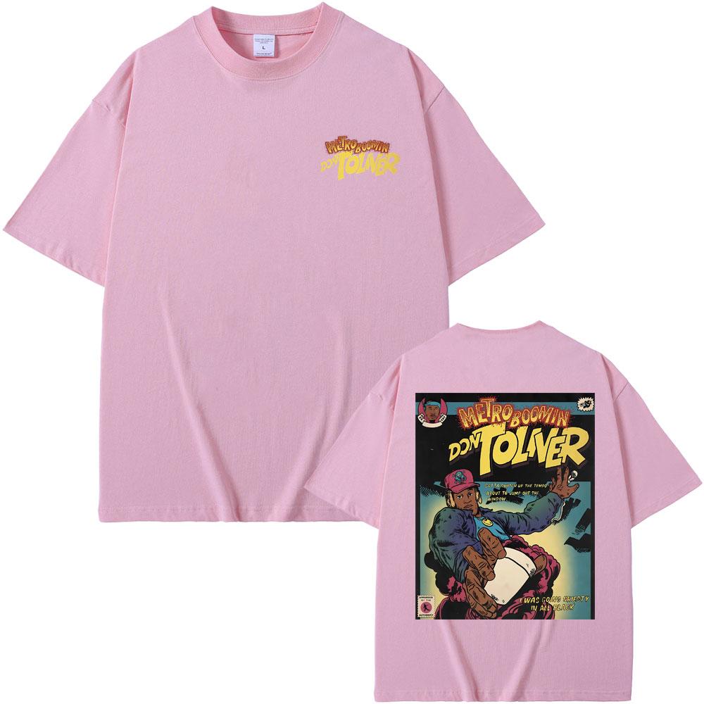 Rapper Metro Boomin Don Toliver Graphic T-shirt Men Women Fashion Oversized Tees Tops Short Sleeve Male Hip Hop Crewneck Tshirt