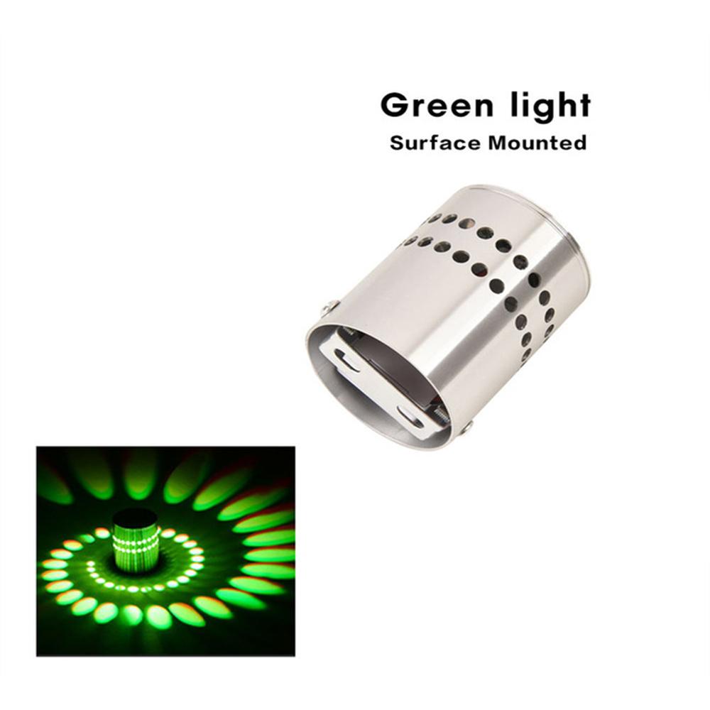 LED Aluminum Spiral Hole Wall Light Living Room Aisle KTV Background Wall Home Decoration Art Wall Light