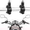 Motorcycle Mirror Mount, Bike Handle, 0.9 inch (22 mm), Universal Mirror Holder, Mount Holder,