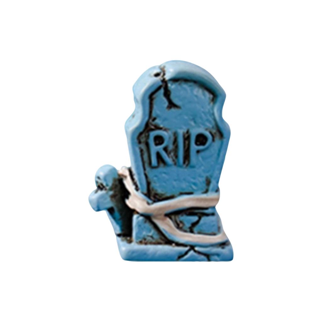 Halloween Ball Resin Figurine with and Pumpkin for Tabletop Shelf Decor