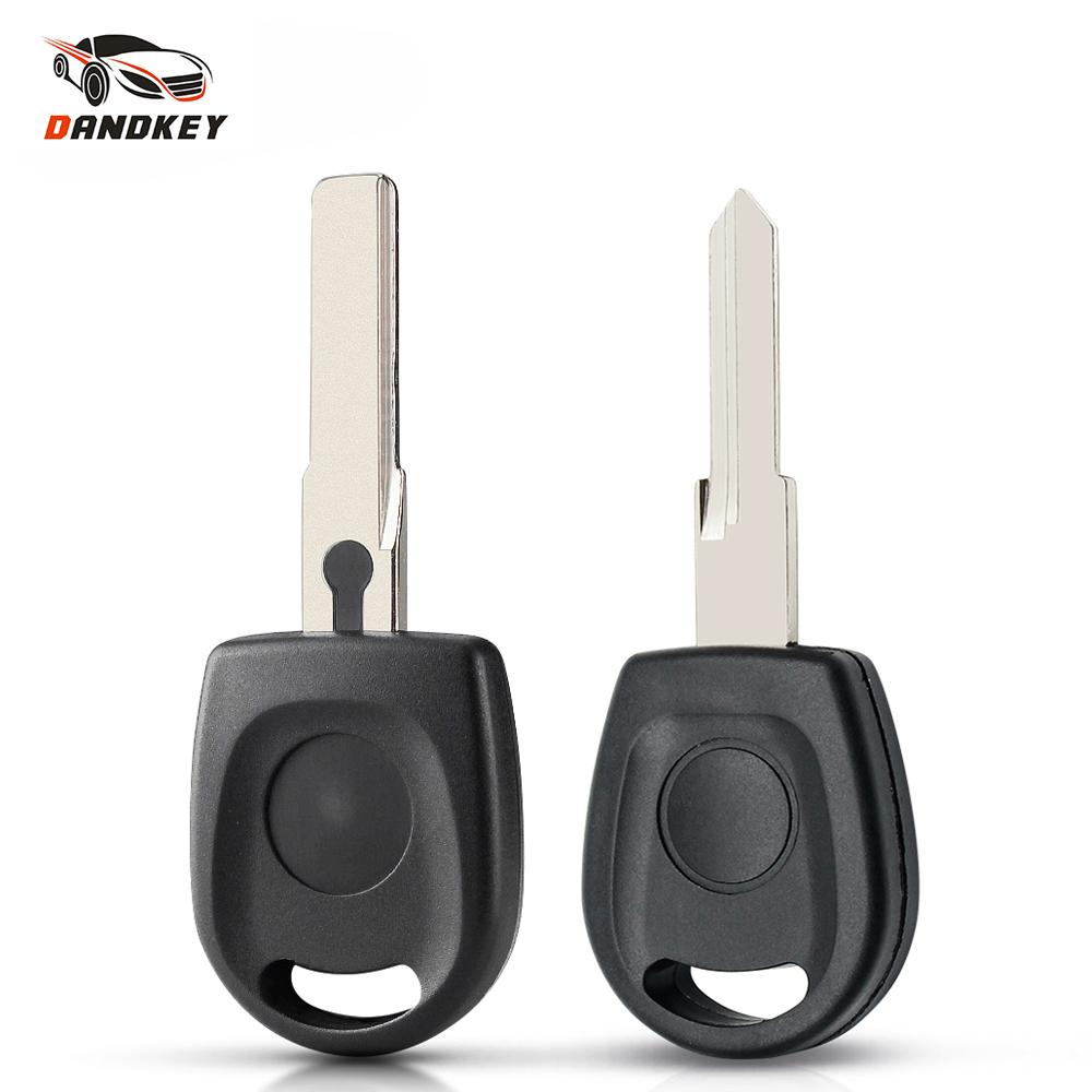 Dandkey 10Pcs For VW Transponder Key Shell Case Car Key Blank HU66 HU49 For Volkswagen Passat B5 Voayage Golf Jetta Polo Bora
