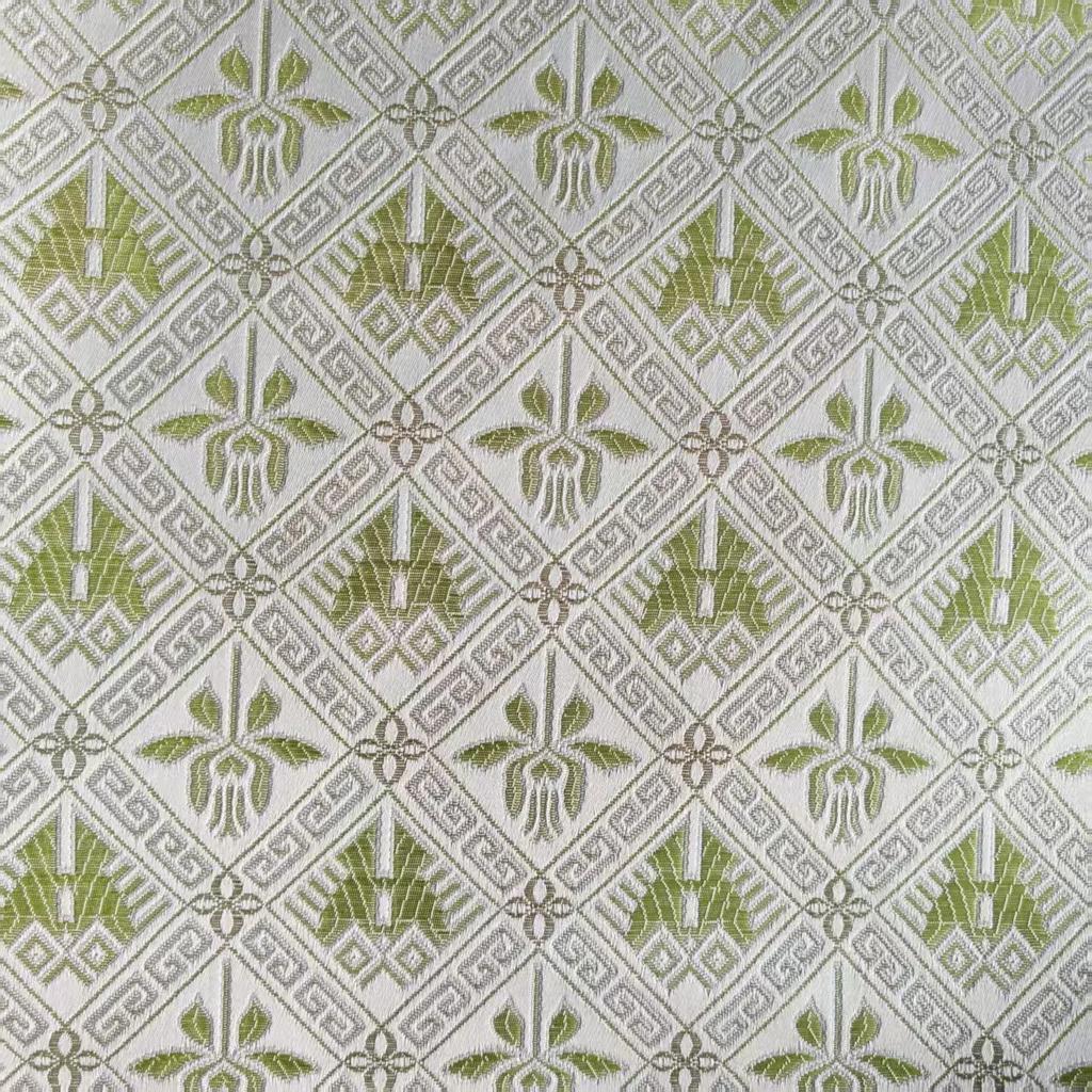 Jacquard Brocade Fabric Butterfly Marigold Flower Hydrangea Fabric By The Meter for Cheongsam Sewing Rayon Polyester Drape Cloth