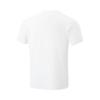 Li-Ning Comfortable Versatile Breathable Short Sleeve T-Shirt Men Tops Off-White ATSU023-6