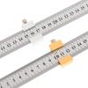 1/2Pcs Carpentry Steel Ruler Positioning Limit Block Measuring Marking Gauge Protable Accurate Positioning Woodworking Tools