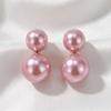 Pearl stud earrings irregular baroque female design sense niche sense versatile temperament earrings