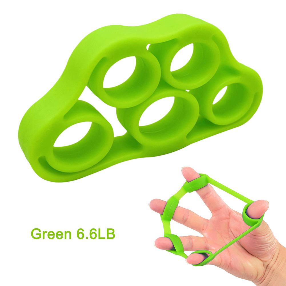 Silicone Finger Gripper Strengthener Trainer Elastic Hand Grip Strengthener Guitar Finger Exerciser Patient Hand Trainer
