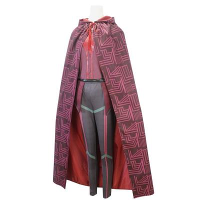 Marvel Movie Wanda Vision Scarlet Witch Costume