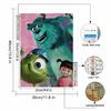 DIY Diamond Painting Monsters, Inc. Cross Stitch Kit Mosaic Art Diamond Painting Full Circle Diamond Home Decoration