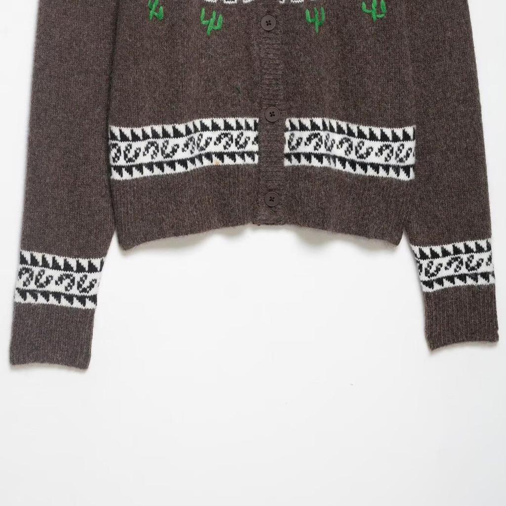 European Style Jacquard Knit Women's Jacket - New Fashion 2026