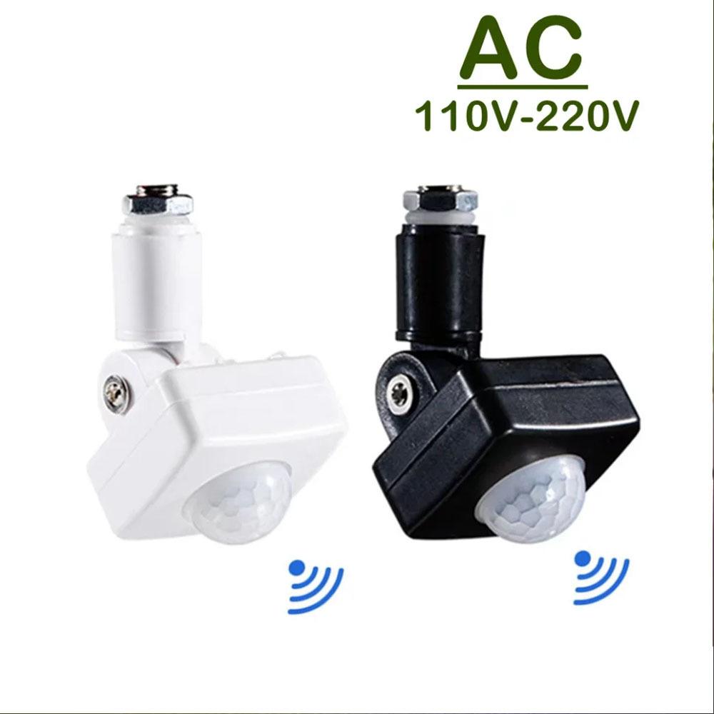 85-265V IP65 Motion Sensor Adjustable PIR Switch Ultrathin LED Flood Light PIR Waterproof Outdoor Motion Sensor Detector