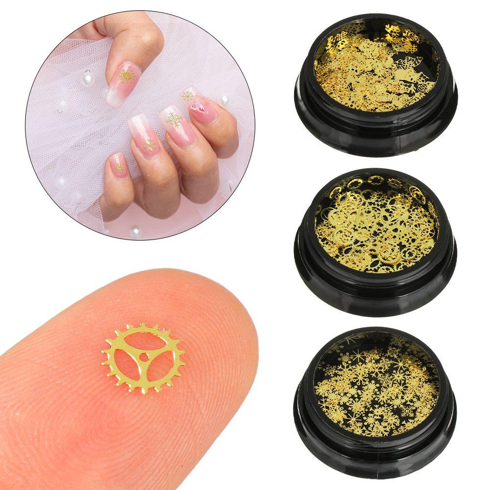 

Стимпанк Изготовление ювелирных изделий наклейки для дизайна ногтей Снежинка Шестерня Материал ручной работы Смола Эпоксидные наполнители