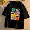New Summer Kids Demon Slayer Character Anime Printed T-shirt 3-12Y Multiple Styles Loose Casual Short Sleeve Top