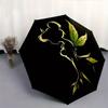Tinker Bell Fashion Umbrella, Automatic Opening and Closing Cartoon Design, Iron Ribs and Handle, 8 Ribs, Suitable for All Occasions and Tra
