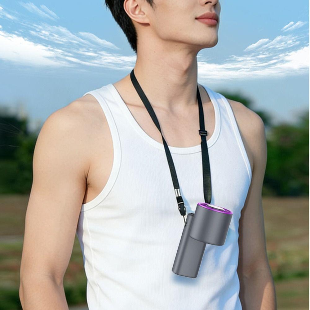 Digital Display Mini Electric Fan Adjustable Powerful Turbos Fan Portable Handheld Fan  Indoor Use