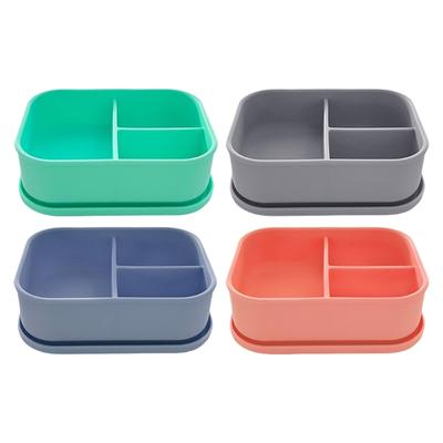Practical Lunch Box 800ML Food Storage Container Food Storage Box Silicone Texture Suitable for Various Setting