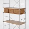 MUJI Cesto Rettangolare in Rattan Impilabile Medio L36 x P26 x H16cm 47381306 Cesto - (V) ca.