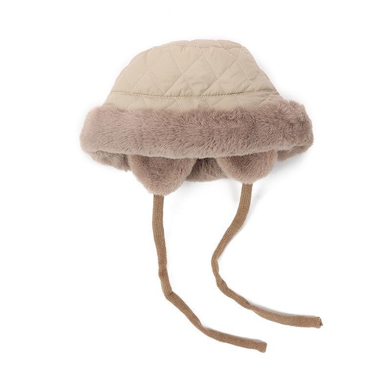Warm Fleece-Lined Versatile Fisherman Hat with Ear Protection for Autumn and Winter