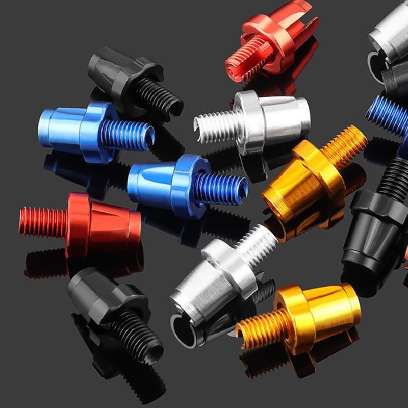 1Pc Bicycle M7 Brake Lever Adjusting Screw Bike Handle Bolt Brake Nut 7Mm Aluminum Alloy Screw Mountain Road Cycling Accessories