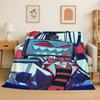 3D Cartoon H-Hazbin Hotel Charlie Flannel Blanket Soft Warm Throw Blanket for Bedroom Living Room Bed Travel Camping Picnic