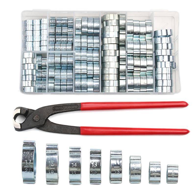 150Pcs 5-20mm Worm Drive Fuel Water