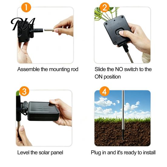 Creative Crooked Tree Lawn Lamps Solar Christmas Garden Stake Lights, Outdoor IP65 Waterproof Lamp with Colorful Light for Festival Atmosphere