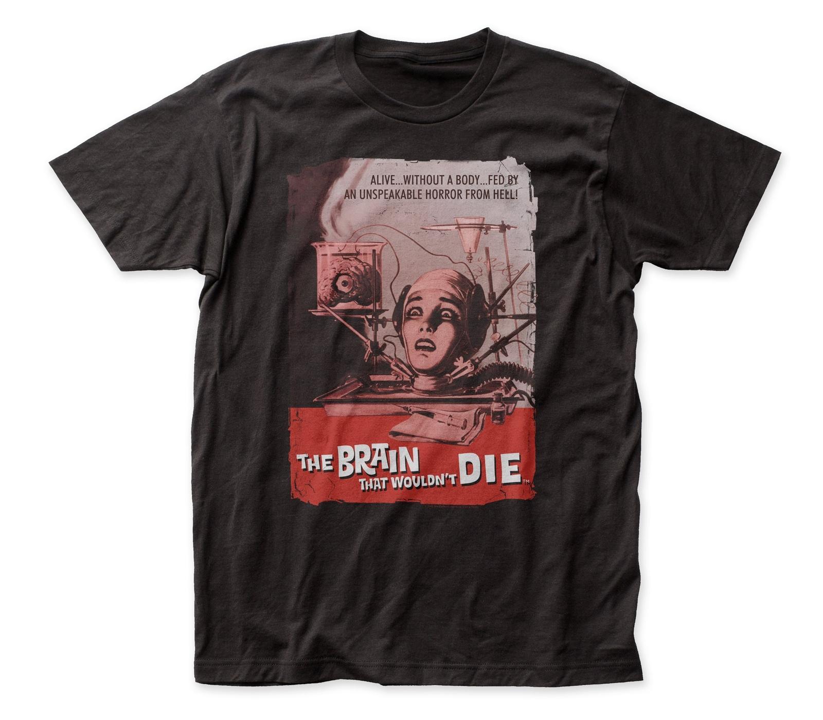 Brain That Wouldn t Die Adult New T-Shirt - Red Tent Movie Poster XXL
