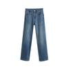 Women's High-Elastic Loose-Fit Denim Jeans