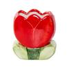 Ceramic Flower Pen Holder Cute Desk Office Storage Box Stationery Shelf Multifunctional Aesthetic Desktop Organizer for Makeup Tools Rulers Brushes