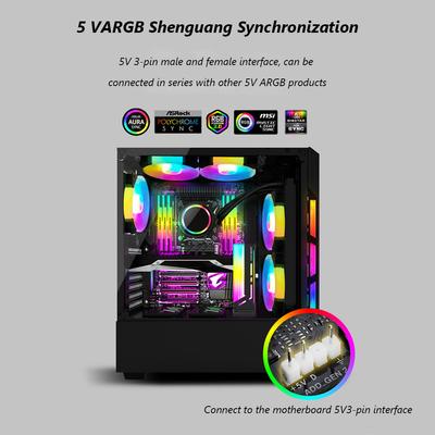COOLMOON CM-GH2 5V 3Pin ARGB Graphics Cards Bracket Computer Graphics VGA Holder