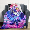 1PC K Pop Demon Hunters Blanket, Throw For Sofa, Bed, Travel, Camping, Livingroom,