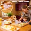 Butter Cutter with Measurement Marks Stick Butter Slicer Cheese Splitter Kitchen Tool Dishwasher Safe for Cakes Bread Baking