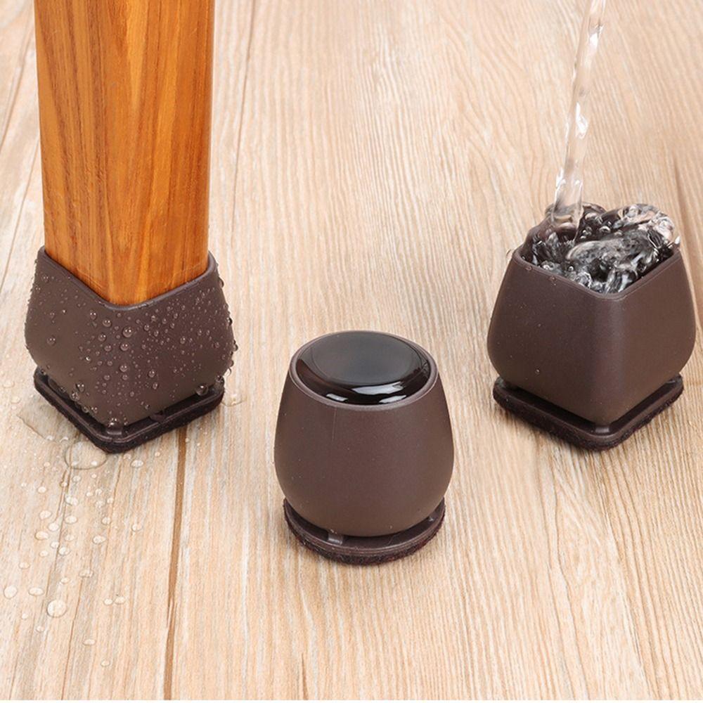 Reduce Noise Chair Leg Floor Protector Diagonal Leg Protectors Cap  Coffee Table